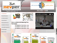 Tablet Screenshot of nevper.com